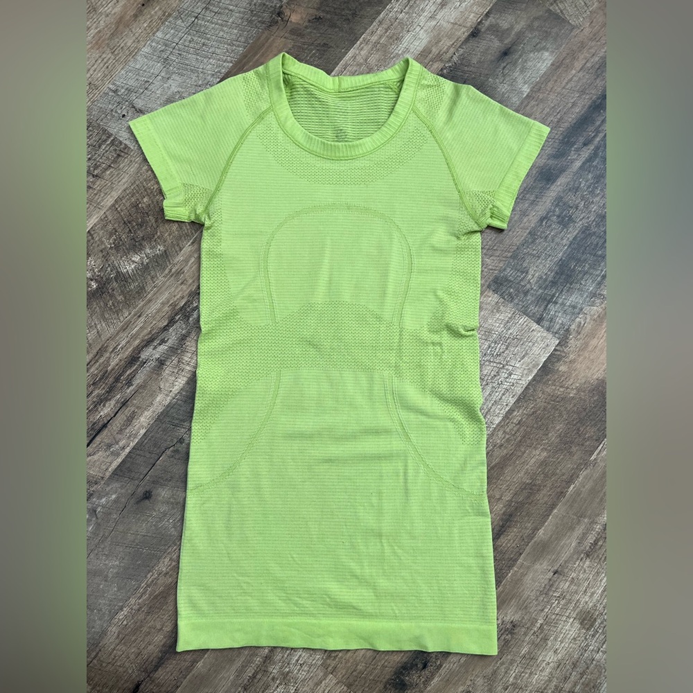 Lululemon Lime Green Swiftly Tech Tee